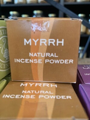 Boxed Incense Powder Myrrh