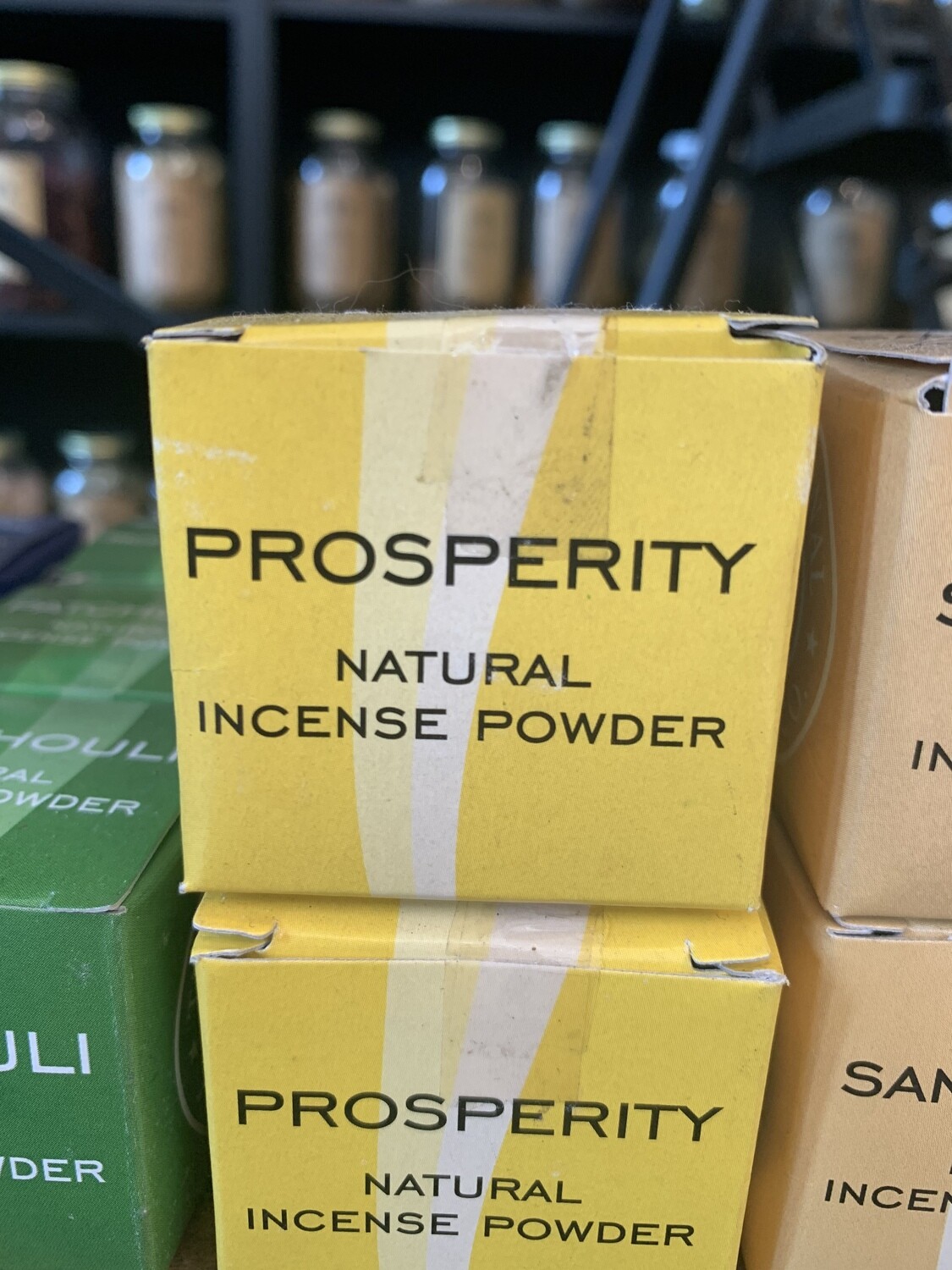 Boxed Incense Powder Prosperity
