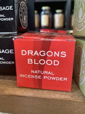 Boxed Incense Powder Dragons Blood