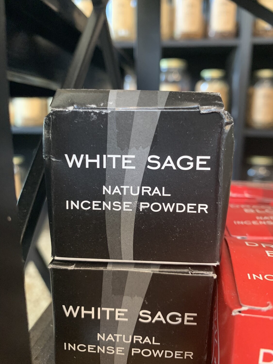 Boxed Incense Powder White Sage