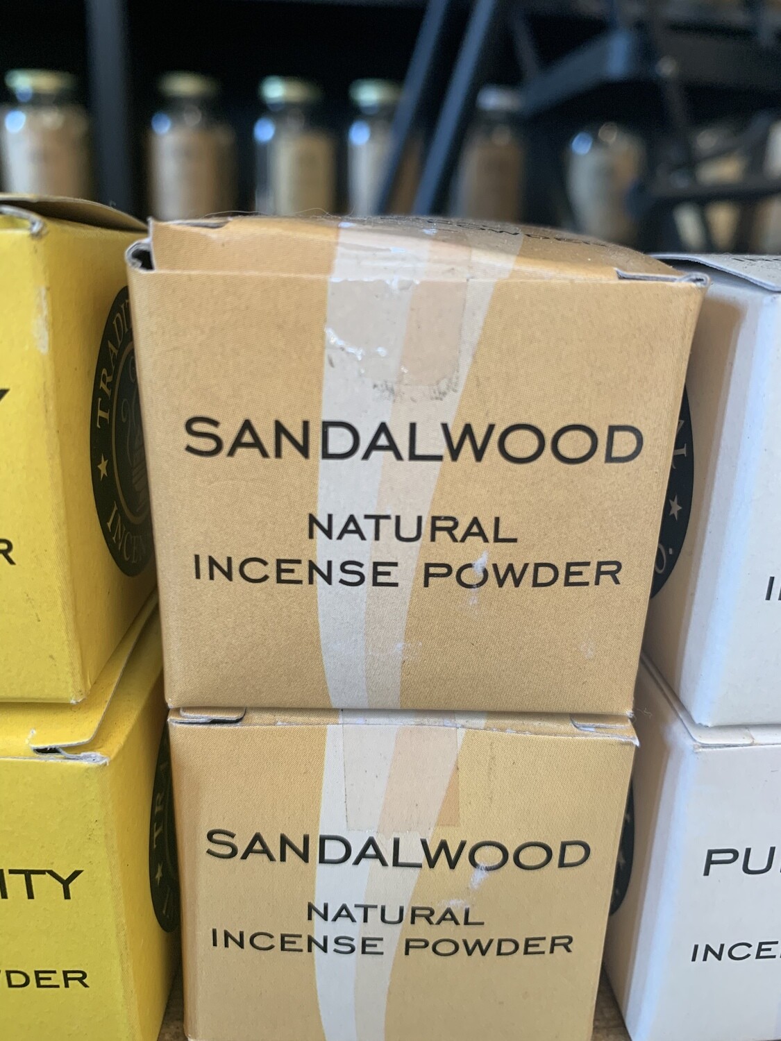 Boxed Incense Powder Sandalwood