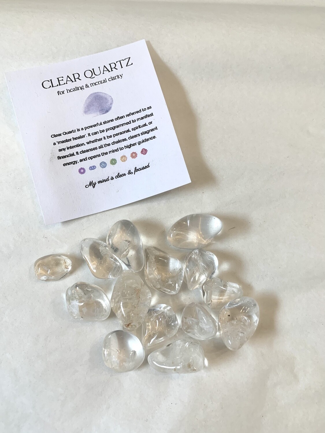 Clear Quartz Small Polished Points