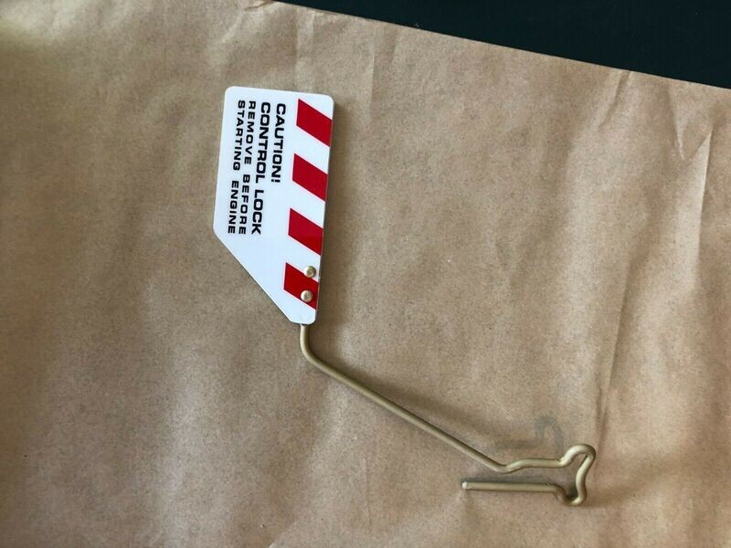 Cessna Control Lock for Skyhawk 172G thru 172M