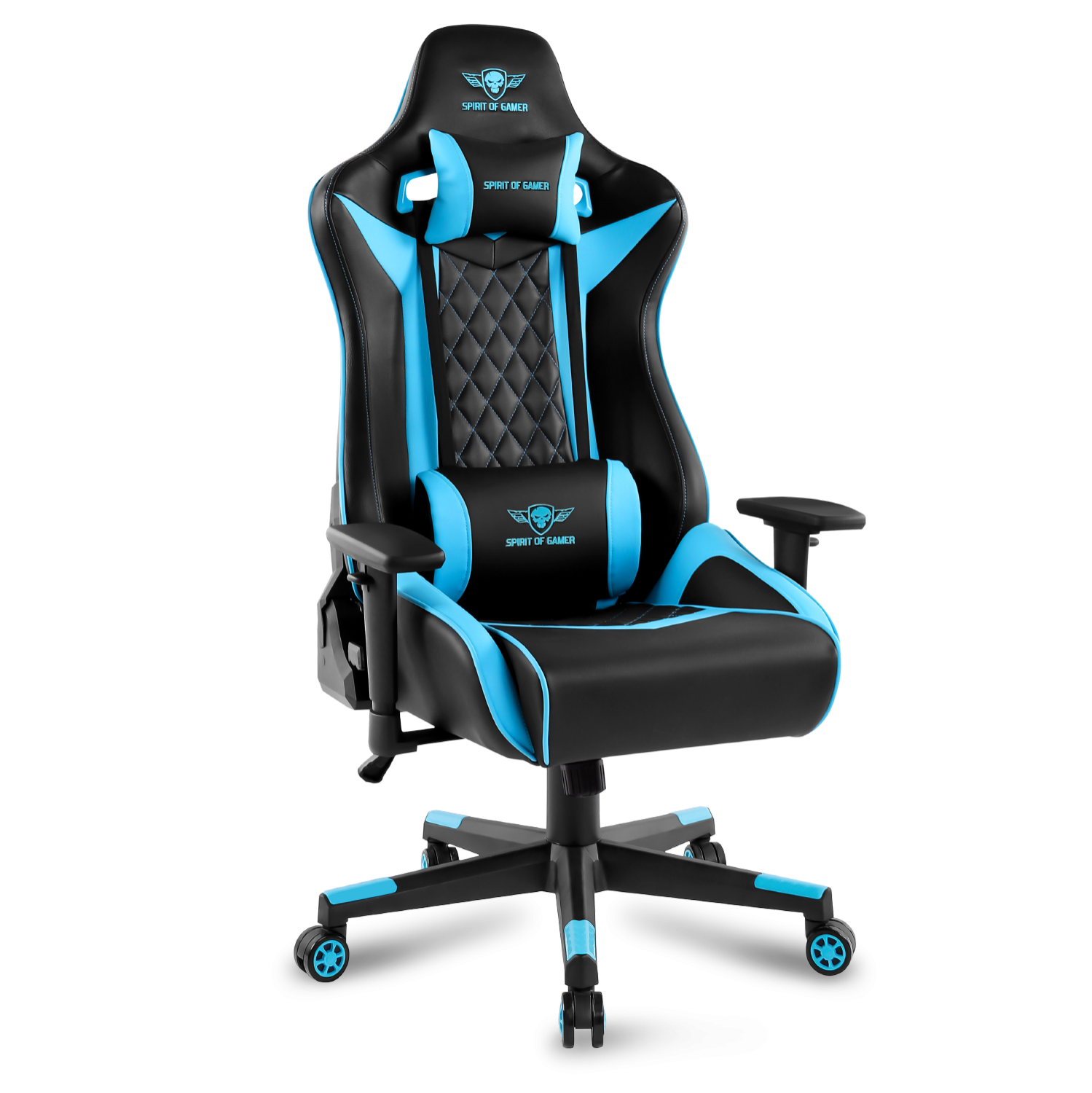 Siège Gaming Crusader Serie Black/Bleu