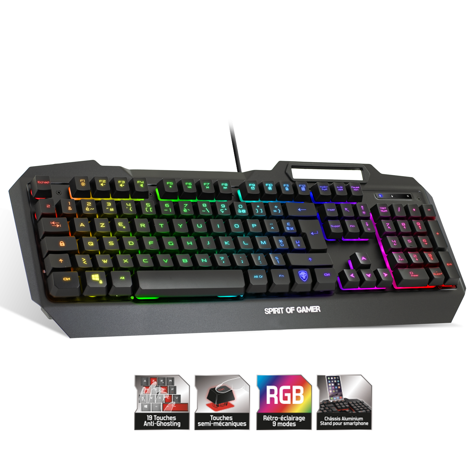 Clavier Spirit Of Gamer ELITE-K40