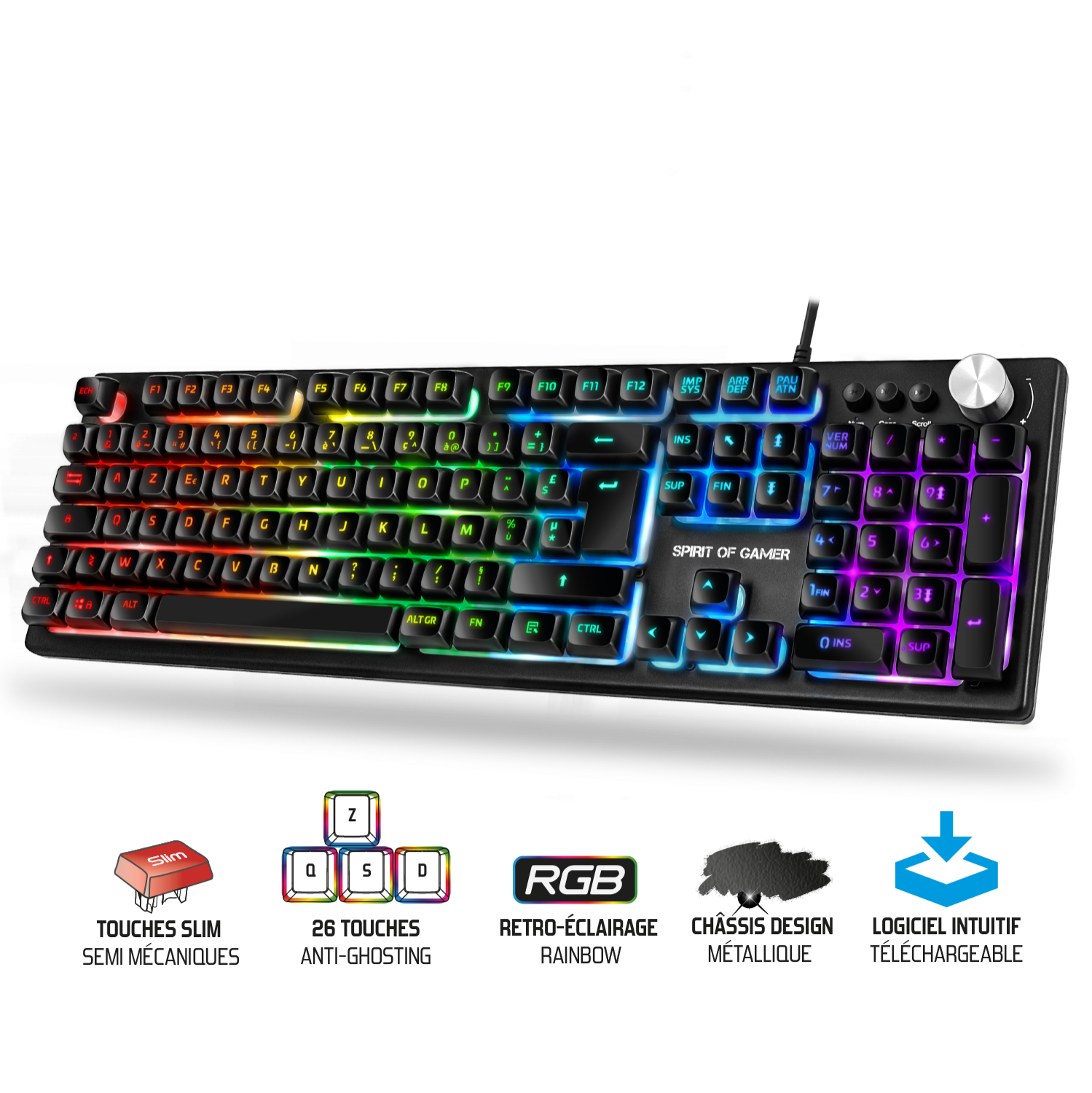 Clavier Spirit Of Gamer PRO K7