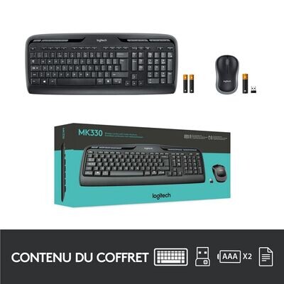 Clavier / Souris sans fil Logitech MK330