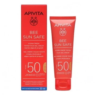 APIVITA BEE SUN SAFE GEL CREMA COLOR SPF50  50ML