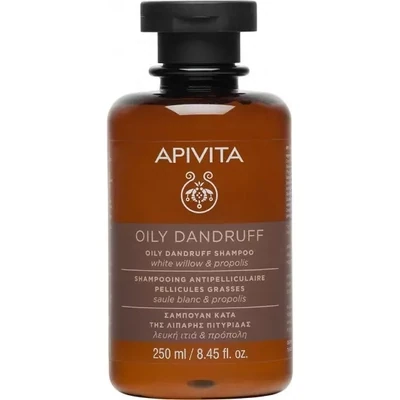APIVITA CAPILAR CHAMPU ANTICASPA GRASA SAUCE BLANCO Y PROPOLEO 250ML