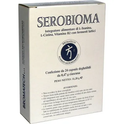 BROMATECH SEROBIOMA 24 CAPSULAS