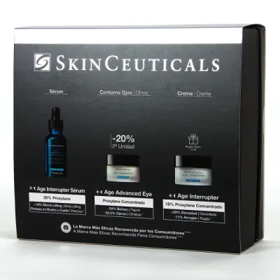 SKINCEUTICALS COFRE SERUM AGE INT AGE ADV EYE 30ML AGE INTERRUPTER 15ML REGALO 6