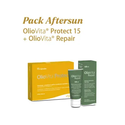 VITAE PACK OLIOVITA REPAIR 100ML   OLIOVITA PROTECT 15CAPS