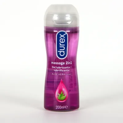 DUREX LUBRICANTE PLAY ALOE VERA MASAJE 2EN1 200M