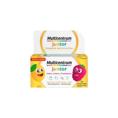 MULTICENTRUM JUNIOR 30 COMPRIMIDOS