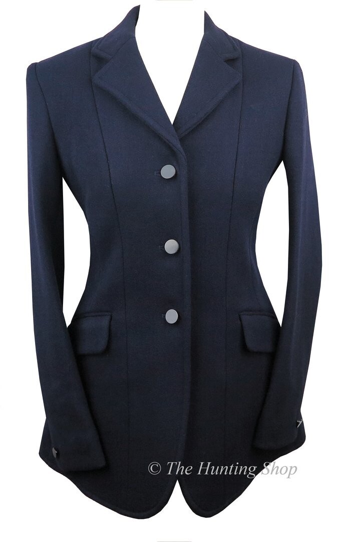 *Ladies Kildare Hunt Coats, Size: 32, Colour: Navy, Fabric: Heavyweight Cavalry Twill, Special Measures: No