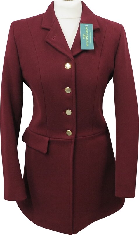 *Ladies Augusta Burgundy Hunt Coats