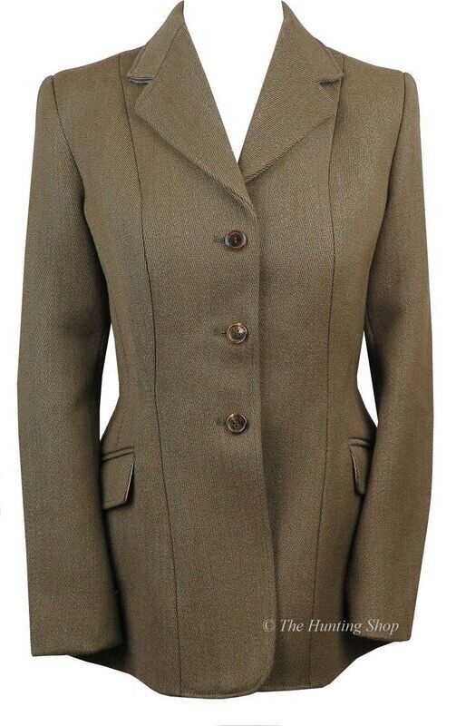 Ladies 36" 'Ascot' Tweed Hacking Jacket