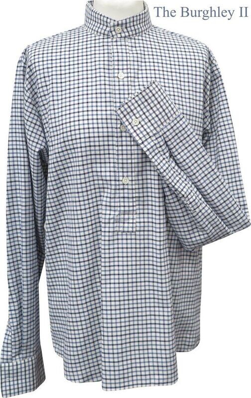 The 'Burghley II' Unisex, Tattersall Check, Stock Shirt