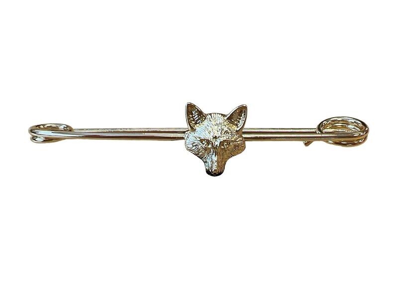 *Fox Mask Stock Pin