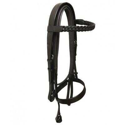 Economy Hunt Bridles with Rubber Reins