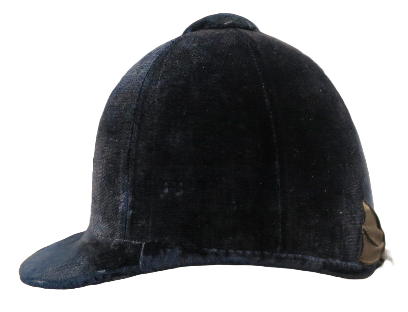 52cm Herbert Johnson, Black Hunt Cap