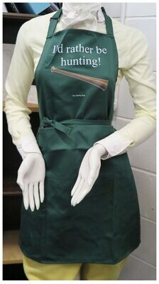 I'd Rather Be Hunting - Aprons