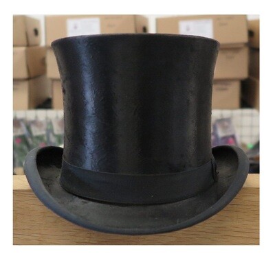 55cm H & F Carre, Silk Top Hat