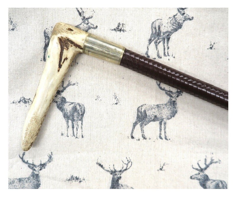 Gents Swaine Adeney, Leather Hunting Whip
