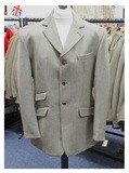 Gents 48" Long 'Cheltenham', Keepers Tweed Hacking Jacket