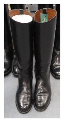 Size 5, Regent Black Leather Boots