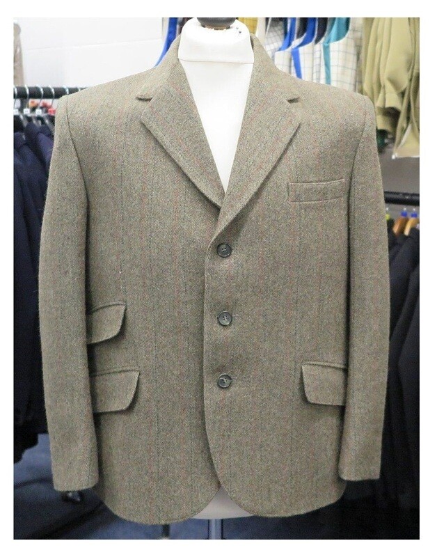 Gents 44" Lynton, Derby Tweed Hacking Jacket