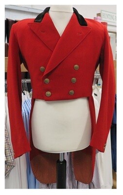 Gents 40" Mid Weight, Scarlet Tail Coat