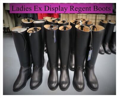Size 4.5 Ladies Regent, Black Leather Pro Cotswold Boots (Ex Display)