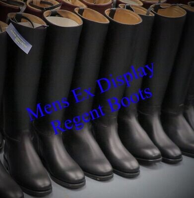 Size 12, Gents Regent, Black Leather Pro Cotswold Boots (Ex Display)