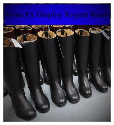 Size 9.5, Gents Regent, Black Leather Pro Cotswold Boots (Ex Display)