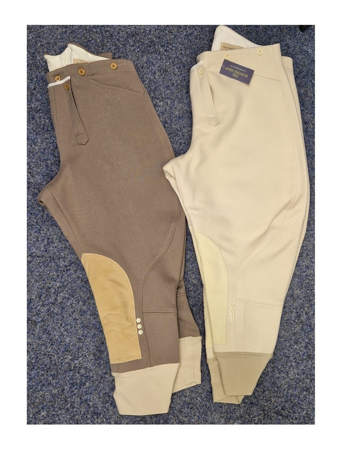 Gents 44" Fawn, Cavalry Twill Hunting Breeches - End of Season Sale