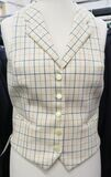 Ladies 38" Rutland Tattersall Waistcoats