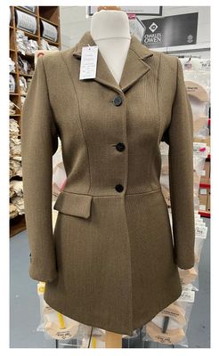Ladies 32" Lady Gregory, Brown Keepers Tweed Hunt Coats