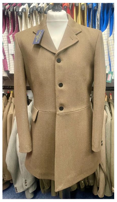 Gents 44 Gents 44" Beresford, Brown Keepers Tweed Hunt Coat