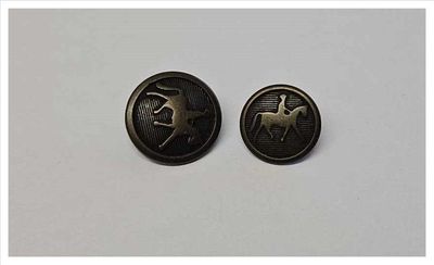 Pair of Mears Metal Buttons