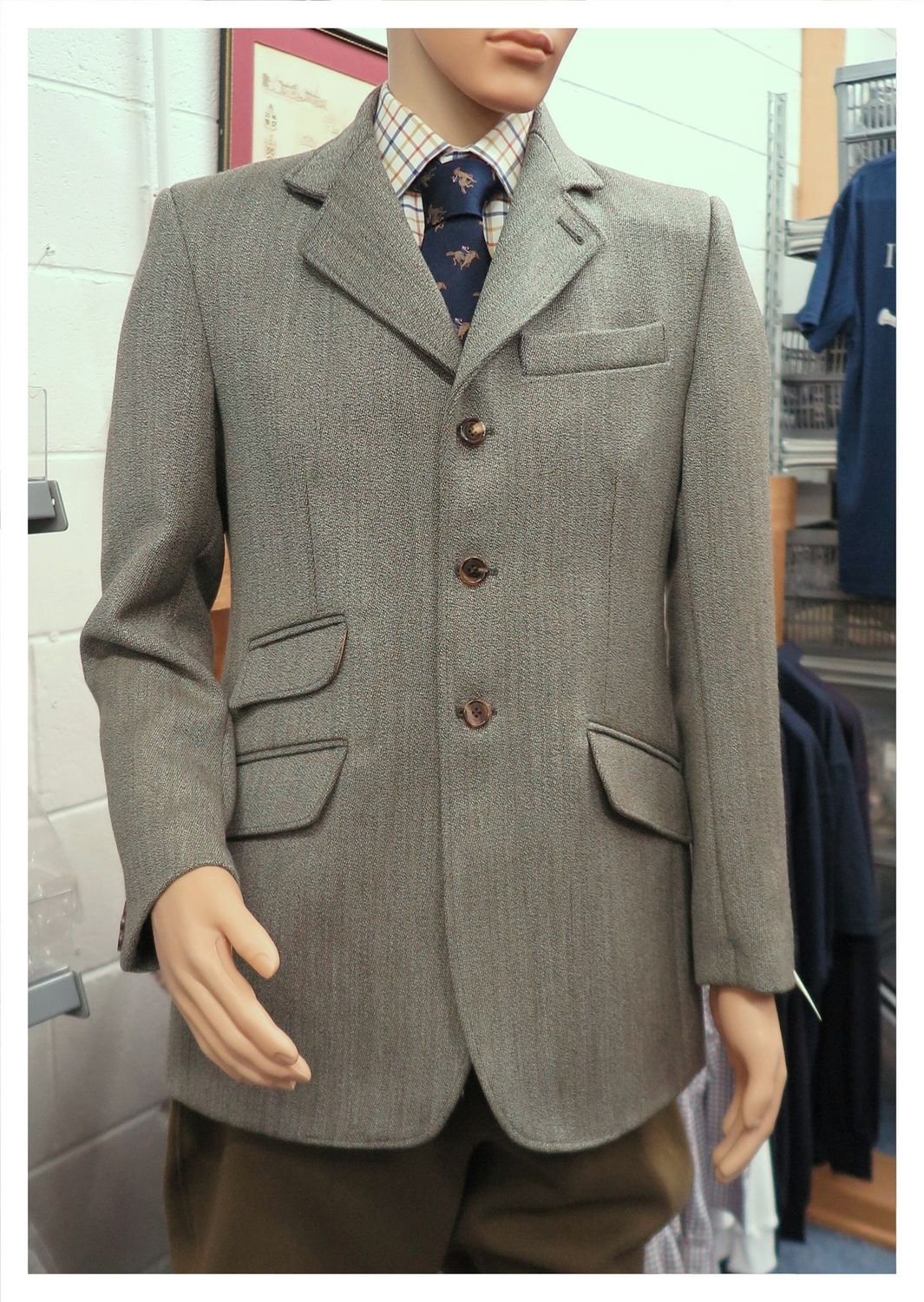 Gents 40 Keepers Tweed Hacking Jacket