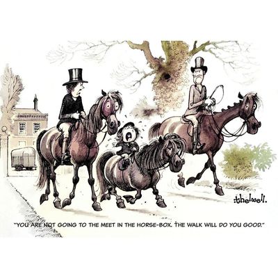 Thelwell Vintage Humour, Greetings Cards