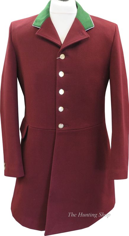 *Mens Waterford Burgundy Hunt Coats