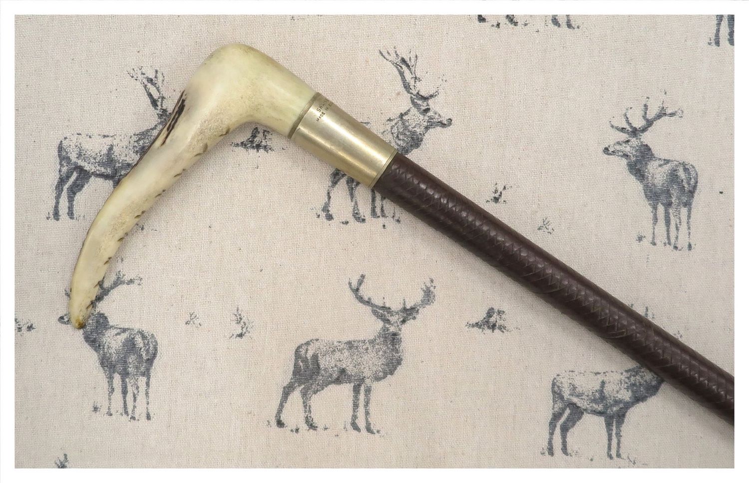 Gents Swaine, Leather Hunting Whip