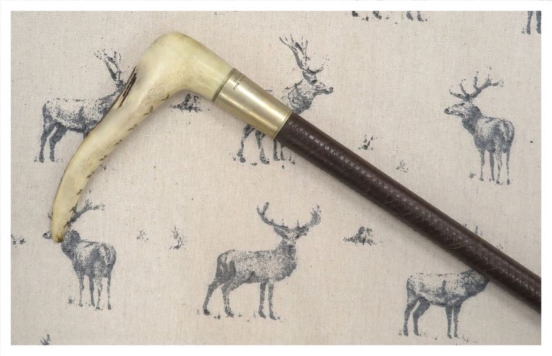 Gents Swaine, Leather Hunting Whip