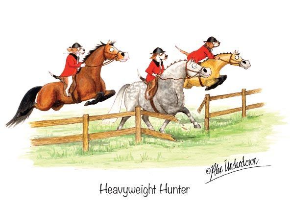 Heavyweight Hunter Greetings Cards