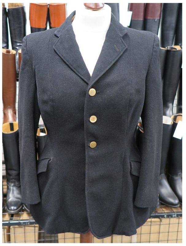 Ladies 38" Vintage Huntsman, Charcoal Hunt Coat