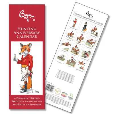 Bryn Parry Hunting Anniversary Calendar