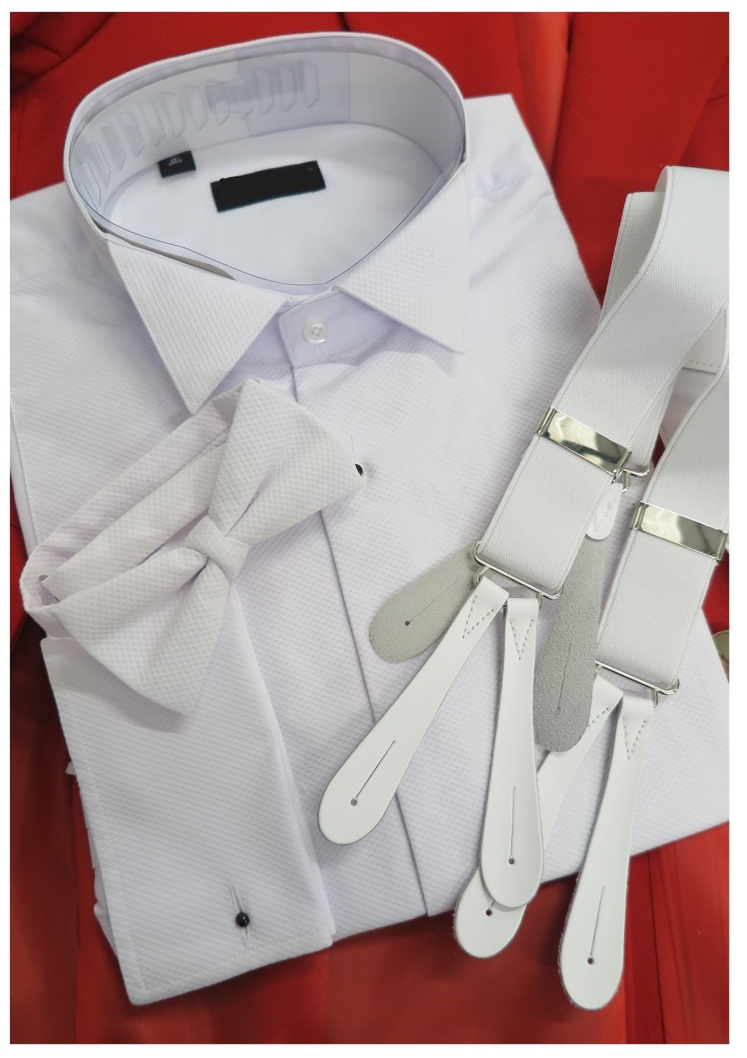 Gents, Hunt Ball Bundle - Shirt, Bow Tie & Braces