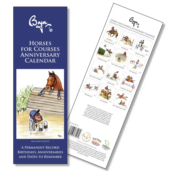 Bryn Parry Horses for Courses Anniversary Calendar